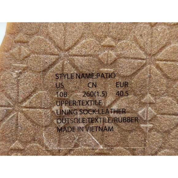 Kate Spade NY Floral Espadrille Wedge Sandals Womens 10B Summer Patio Shoes NWOB - Picture 8 of 10